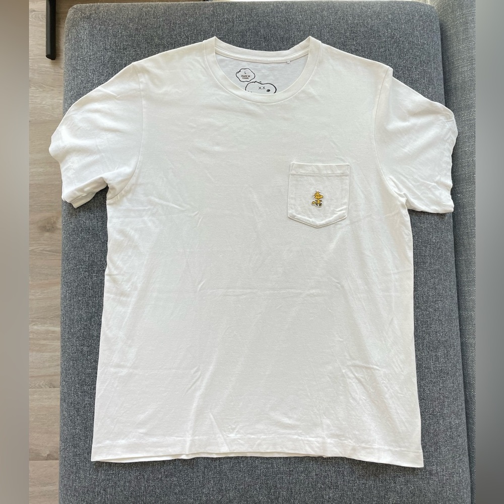 KAWSxPeanuts Uniqlo Pocket Tee
